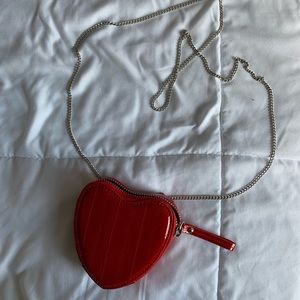 Red Heart Purse